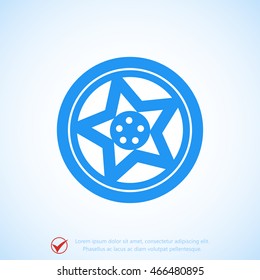 wheel disks icon