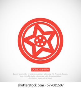 wheel disks icon, vector best flat icon, EPS