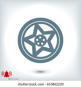 wheel disks icon, vector best flat icon, EPS
