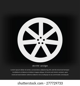 wheel disks icons