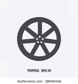 wheel disks icons