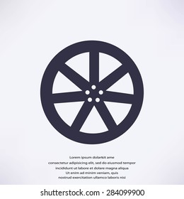 wheel disks icons