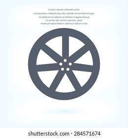 wheel disks icons