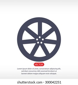 wheel disks icons
