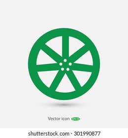 wheel disks icons