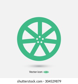 wheel disks icons