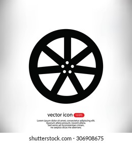 wheel disks icons