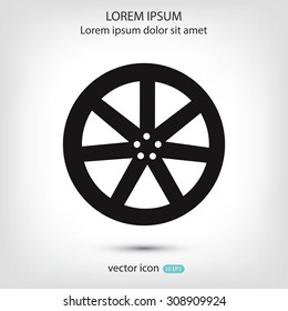 wheel disks icons