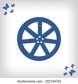 wheel disks icons