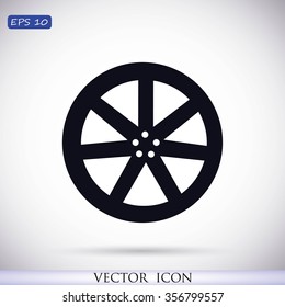 wheel disks icons