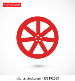 wheel disks icons