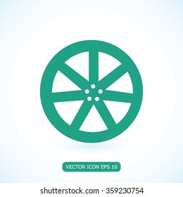 wheel disks icons