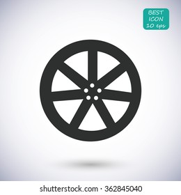 wheel disks icons