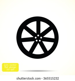 wheel disks icons