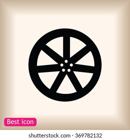 wheel disks icons