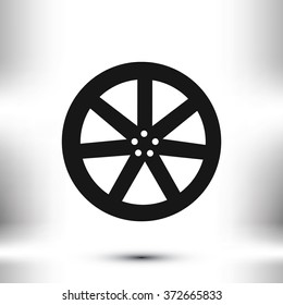 wheel disks icons