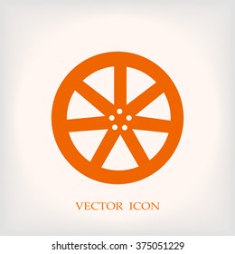 wheel disks icons