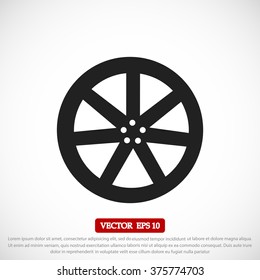 wheel disks icons