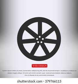 wheel disks icons
