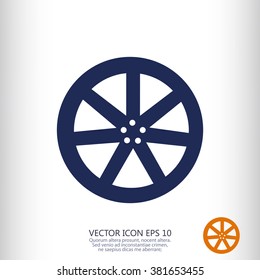wheel disks icons