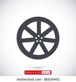 wheel disks icons