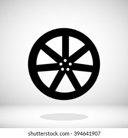 wheel disks icons