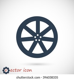 wheel disks icons