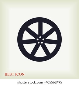 wheel disks icons