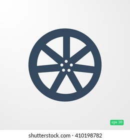 wheel disks icons
