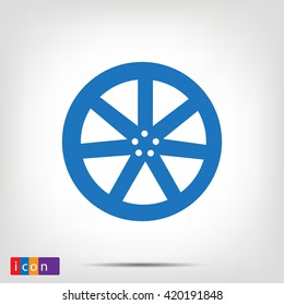 wheel disks icons