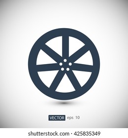 wheel disks icons