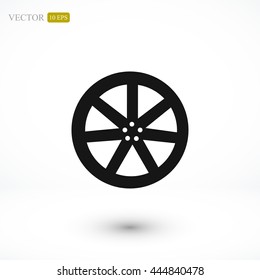 wheel disks icons