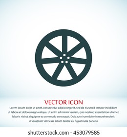 wheel disks icons