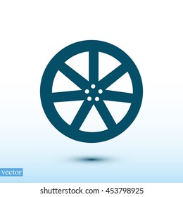 wheel disks icons