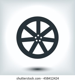 wheel disks icons