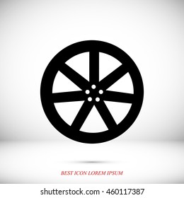 wheel disks icons