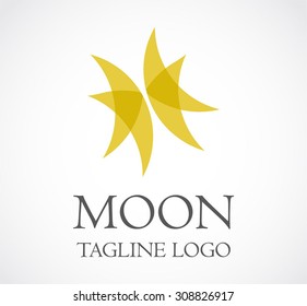 Wheel elegant luxury circle abstract vector logo design template business office icon professional company corporate identity symbol concept