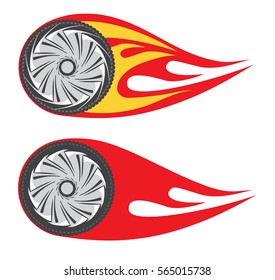 Fire Wheel Images, Stock Photos & Vectors | Shutterstock