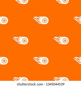 Wheel fire pattern vector orange for any web design best