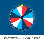 Wheel of fortune 12 slots design. Clipart image