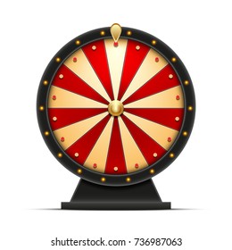 Wheel Of Fortune 3d Object Isolated On White Background