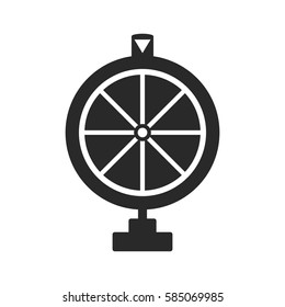Wheel of fortune, icon. Vector illustration