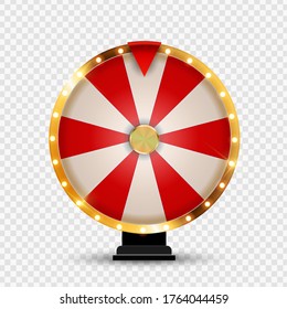 Wheel of Fortune, Lucky Icon. Vector Illustration EPS10