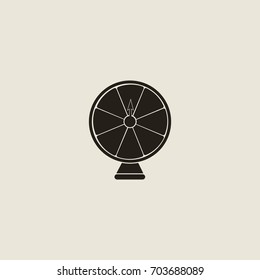 wheel of fortune symbol. vector illustration 