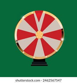 Wheel of fortune vector illustration