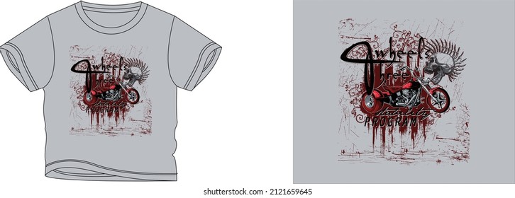 wheel hree statrlity program t-shirt design background color is a gray and t-shirt color is a gray beautiful color and beautiful design