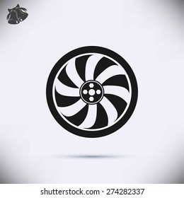  	wheel icon