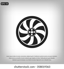  	wheel icon