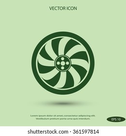  	wheel icon