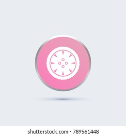 wheel icon for car